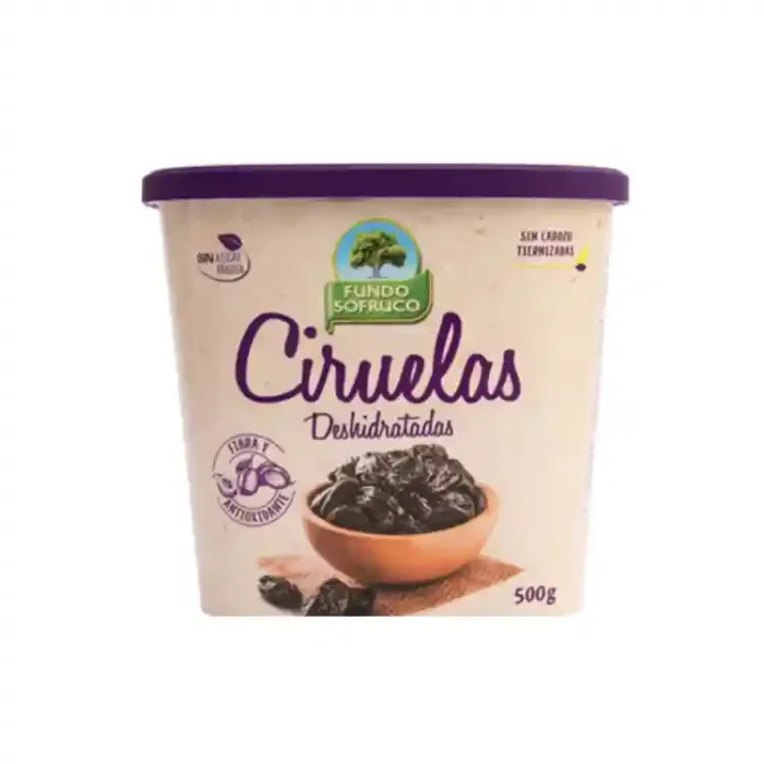 Ciruelas deshidratadas Sofruco Frutas y verduras a domicilio frutería online delivery oficinas Las Condes Lo Barnechea Vitacura Ñuñoa Providencia Santiago