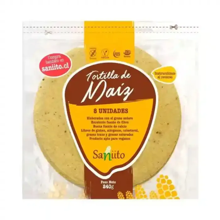 Tortillas de maiz sin gluten Frutas y verduras a domicilio delivery o entregas en las siguientes comunas Las Condes Ñuñoa Vitacura Lo Barnechea Providencia La Reina Peñalolen La Florida Santiago