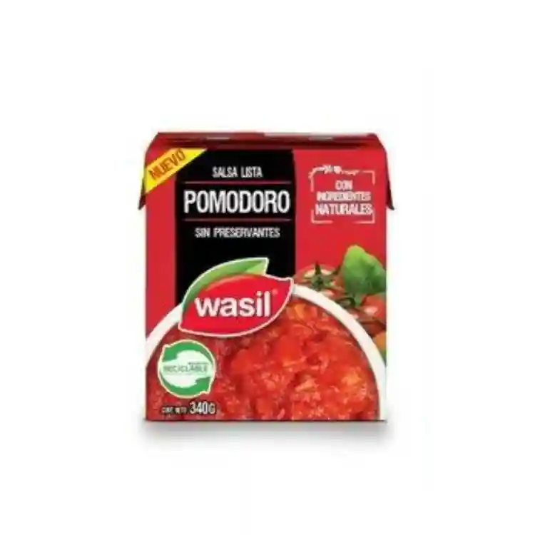 salsa lista pomodoro wasil Las Condes Santiago